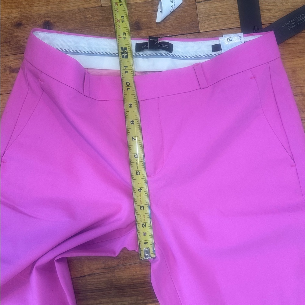 NWT Banana Republic Avery Pink Merino Pants- 4L - Picture 15 of 15